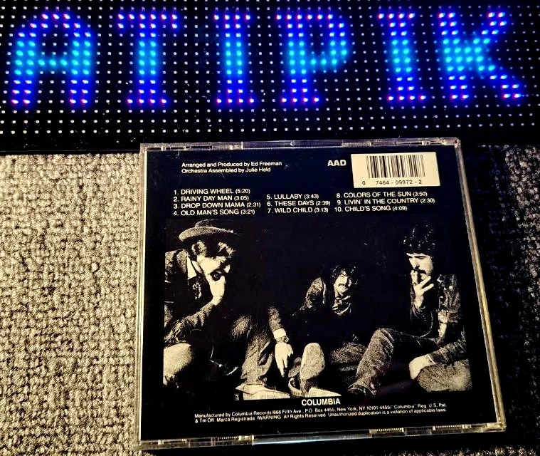 🎸 Tom Rush - CD Columbia Usa Folk Rock Rare Collector - Pressing Américain 💎 – photo 2